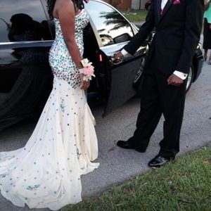 Prom Dress Multi Color